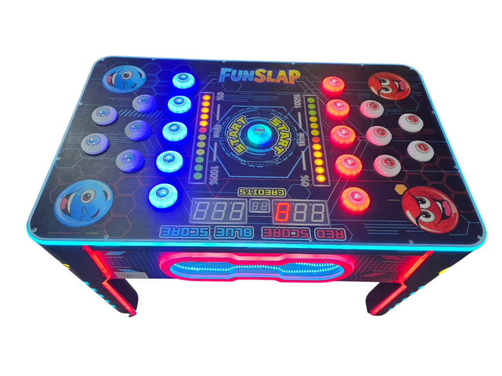 Fun Slap rapidez reflexos velocidade arcade Button Hammer Reaction Speed Game (4)