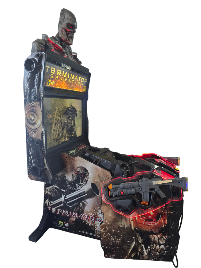 Terminator Salvation arcade dedicated diversao tiros pistolas (1)